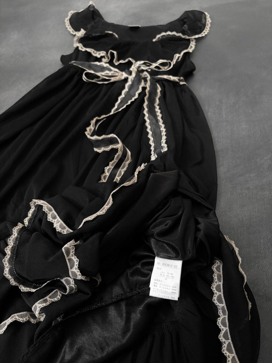 Axes Midi Dress - MIDNIGHT FAE