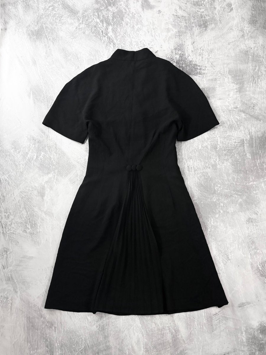 Chapel Button Up Dress - MIDNIGHT FAE
