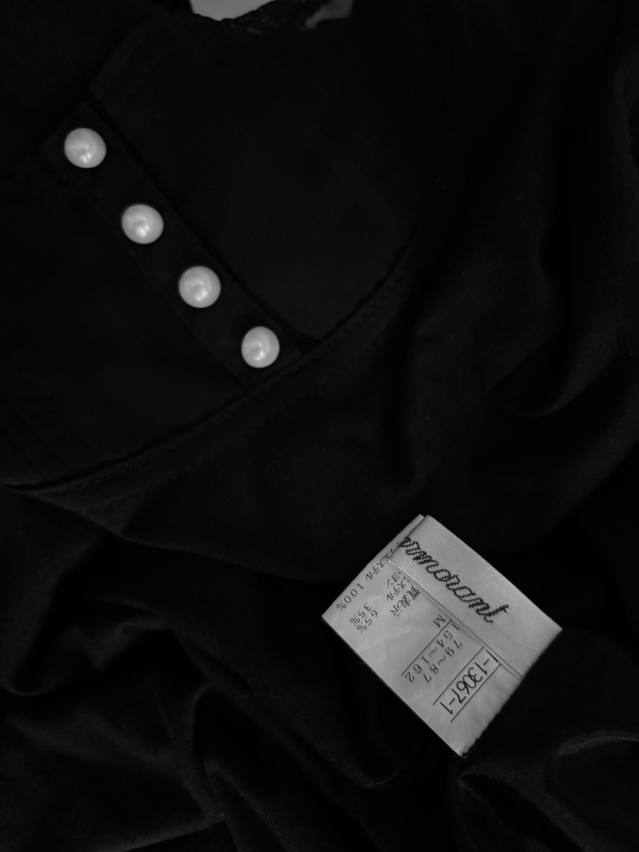 Cormorant Black Dress - MIDNIGHT FAE
