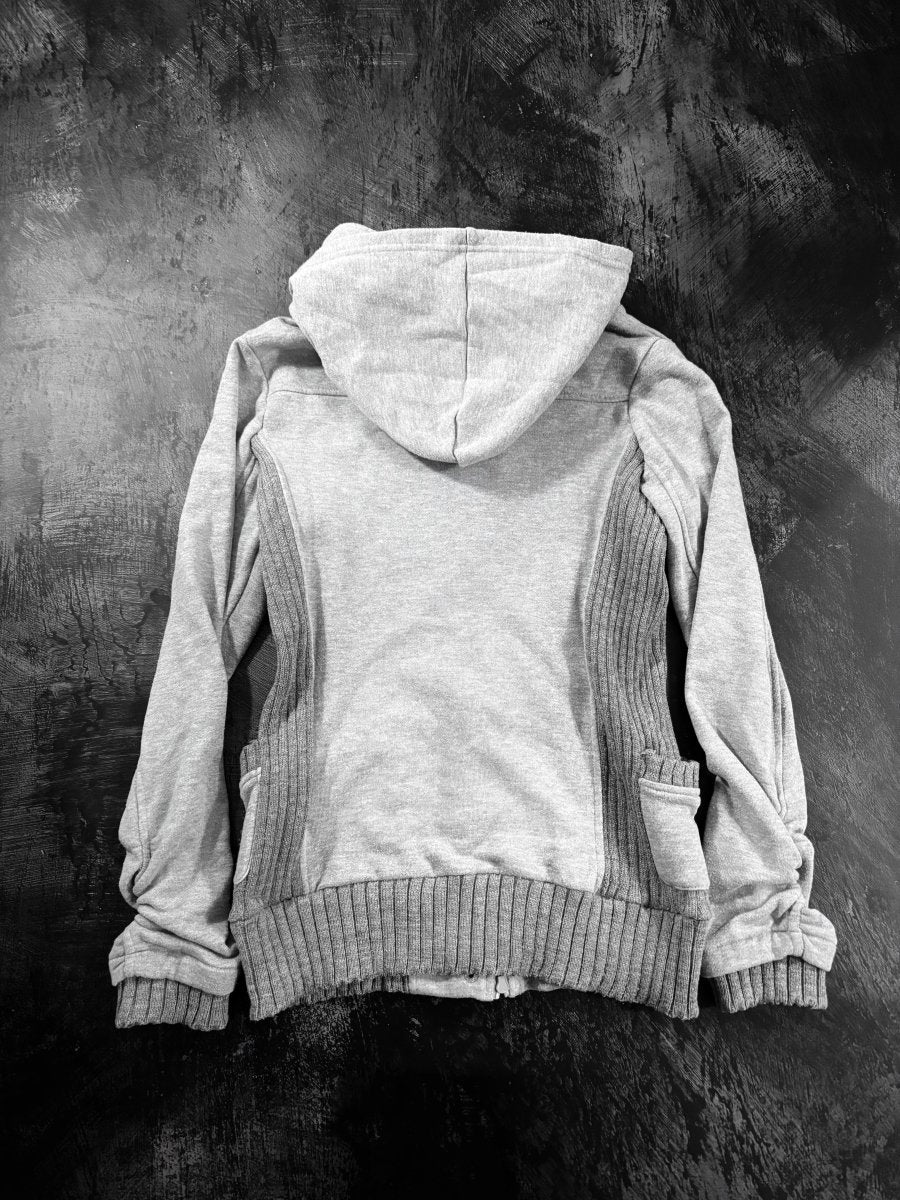 Durer Grey Hoodie Jacket - MIDNIGHT FAE