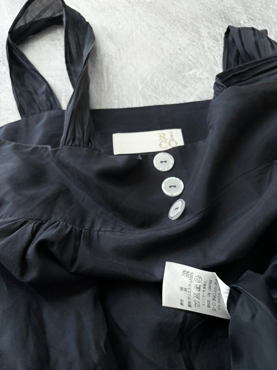 Dusty Silk Dress - MIDNIGHT FAE