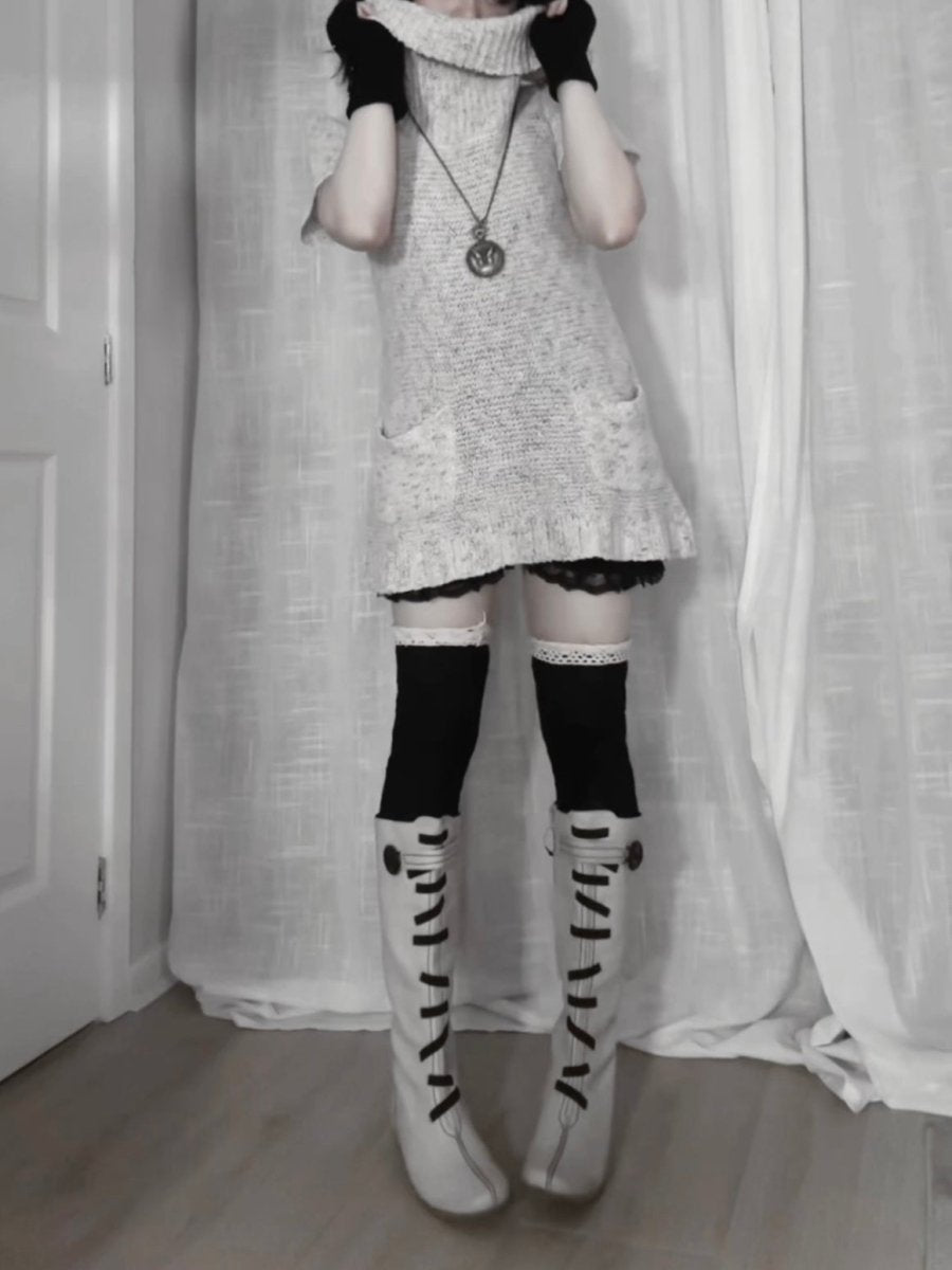 Exocet Knit Tunic - MIDNIGHT FAE