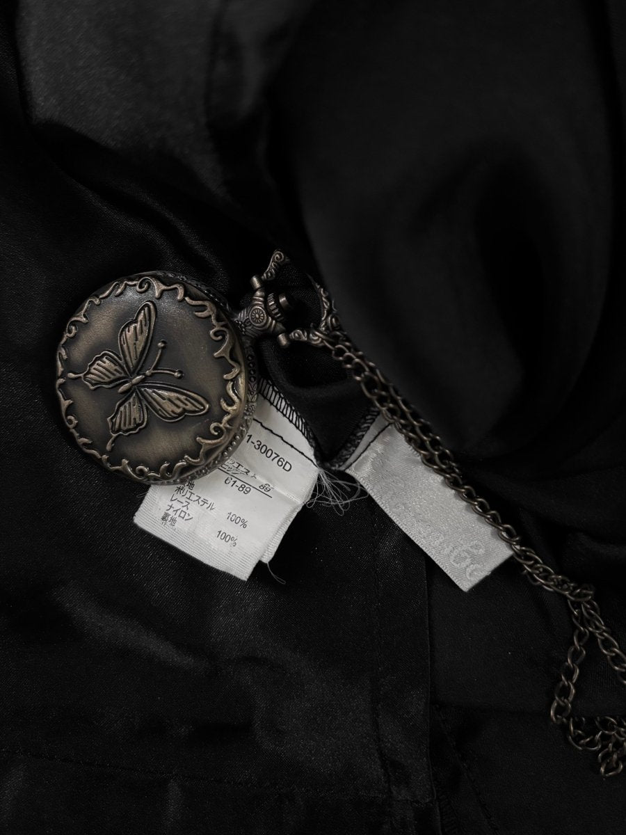 Fleur Ruffle Skirt - MIDNIGHT FAE