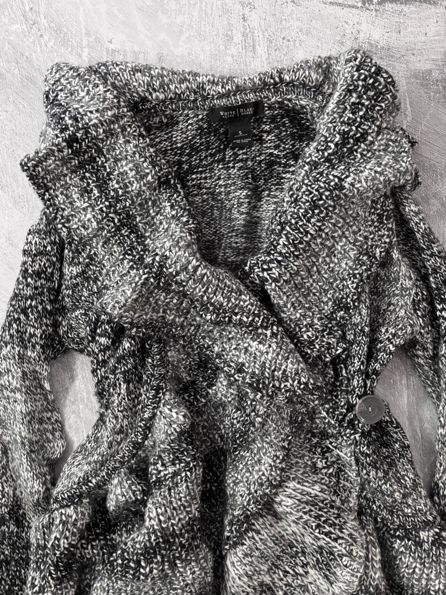 Graphite Knit Cardigan - MIDNIGHT FAE