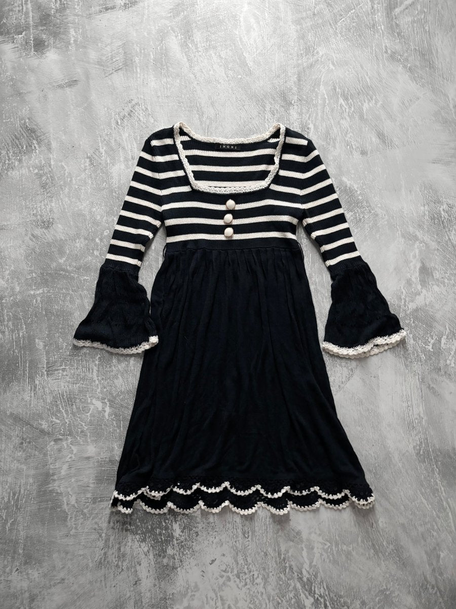 Ingni Knit Dress - MIDNIGHT FAE