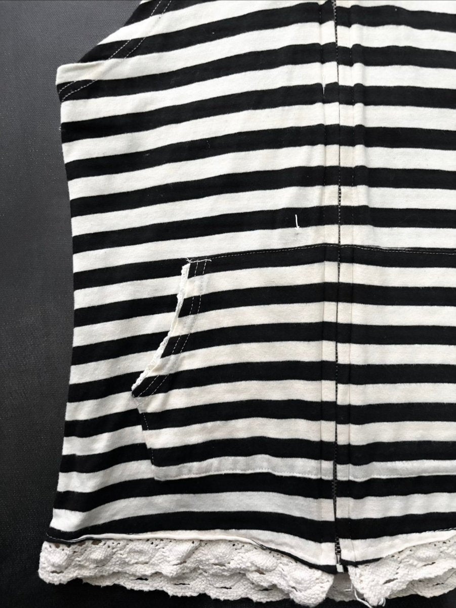 Retreat Striped Vest - MIDNIGHT FAE