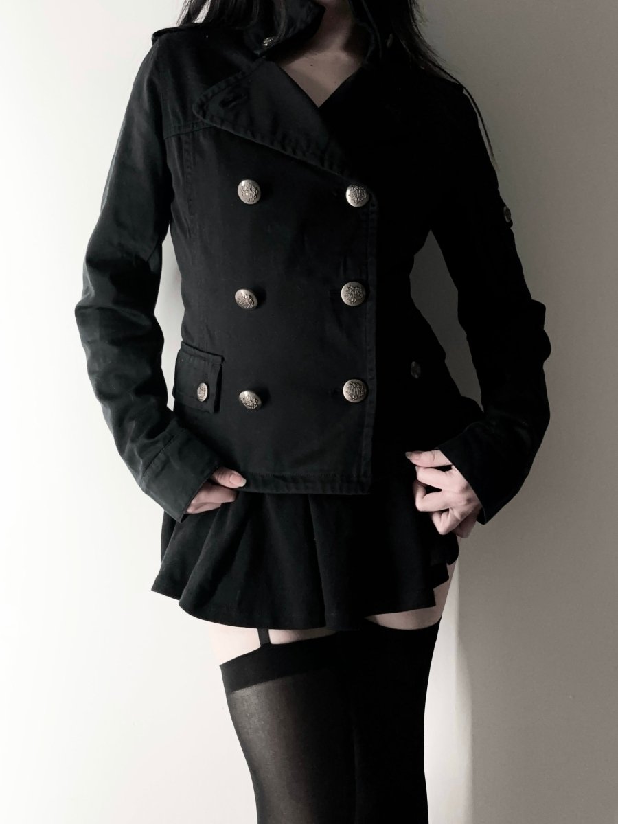 Rogue Military Jacket - MIDNIGHT FAE
