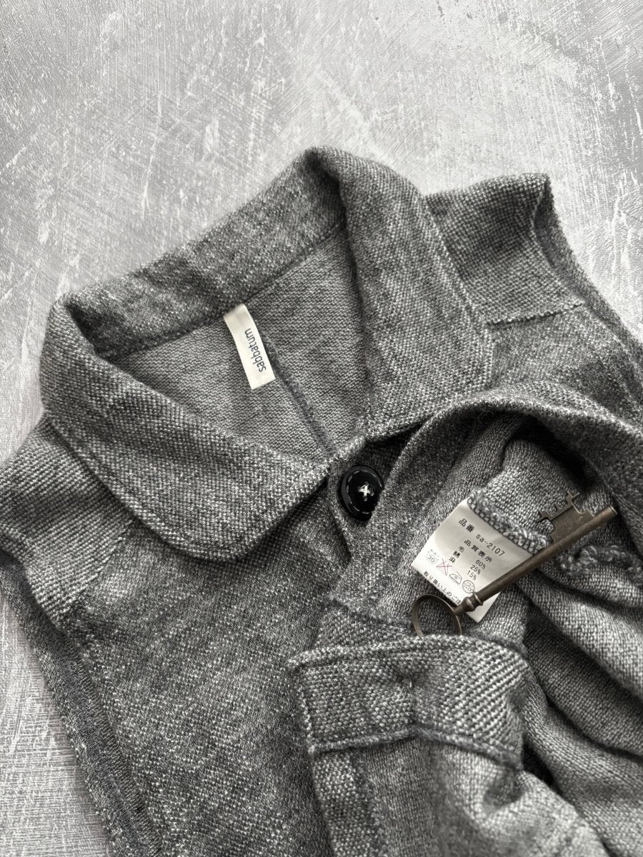 Sabbatum Button Vest - MIDNIGHT FAE