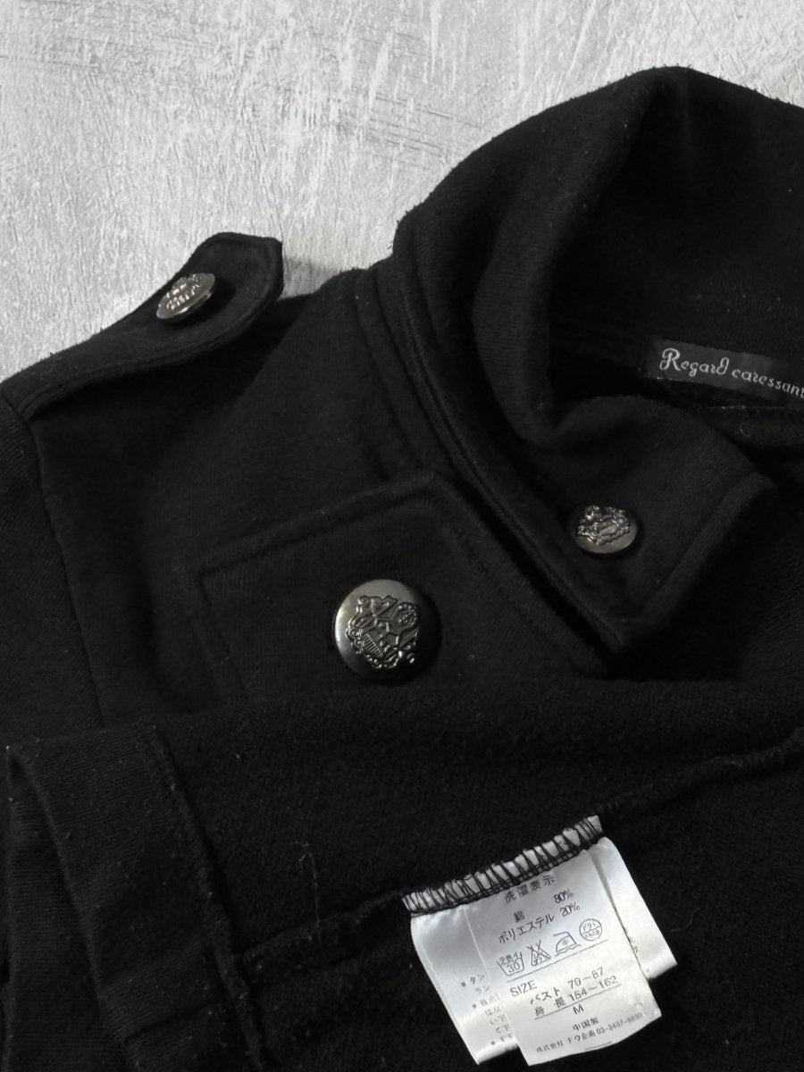 Sworn Military Jacket - MIDNIGHT FAE