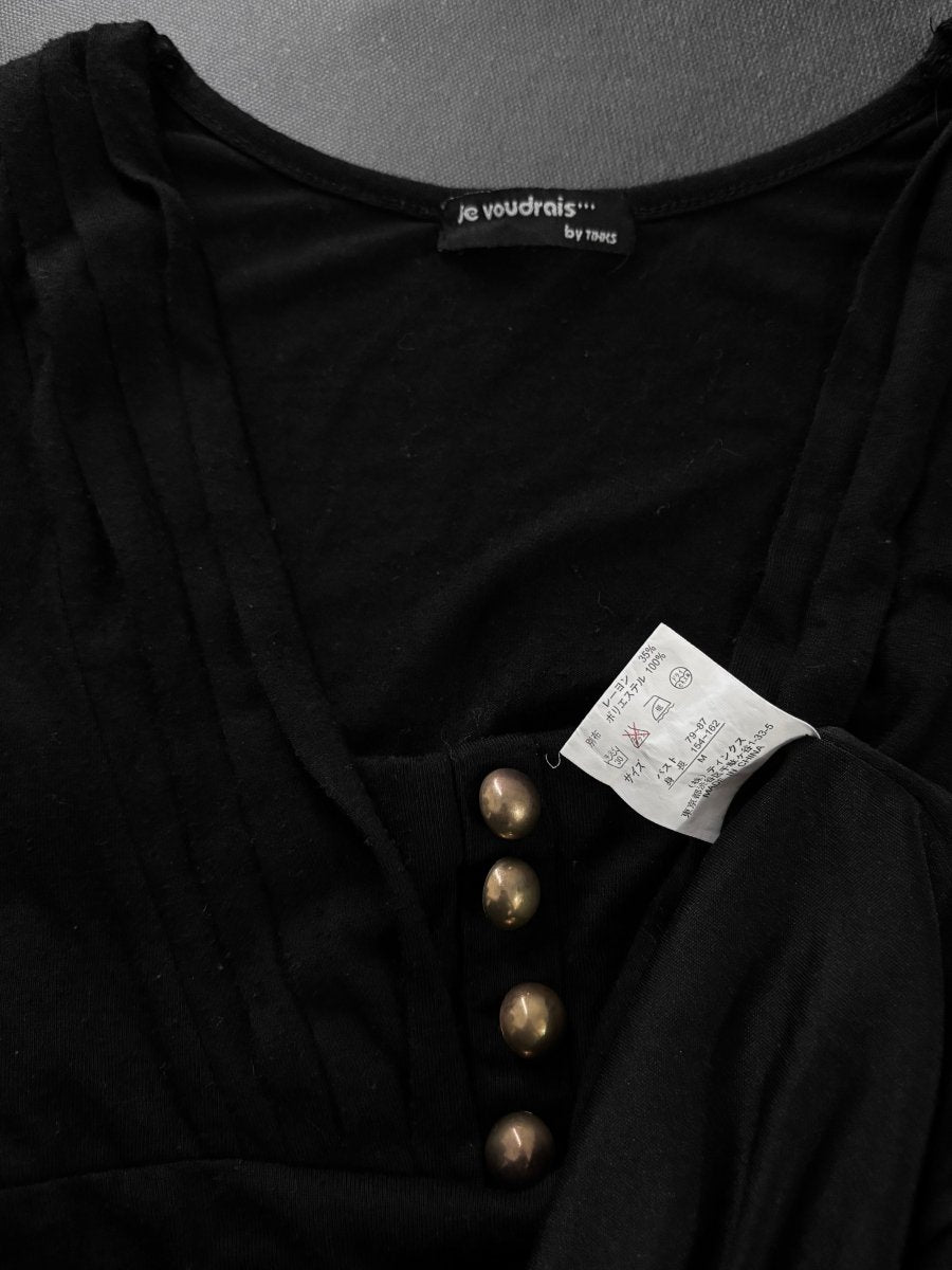 Voudrais Babydoll Dress - MIDNIGHT FAE