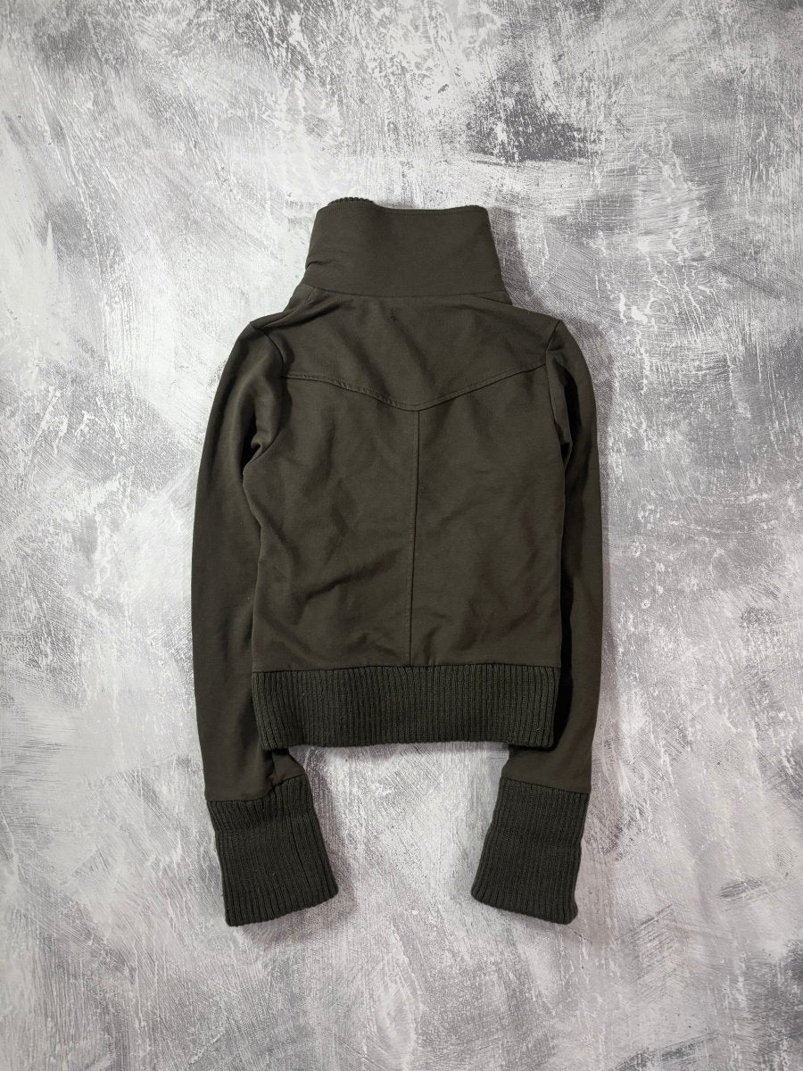 Alone Khaki Zip Up Jacket - MIDNIGHT FAE