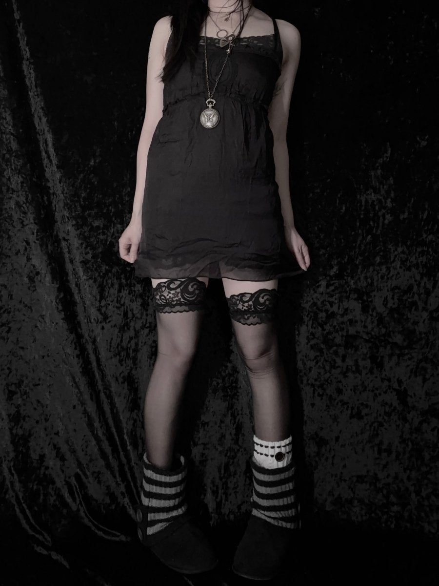Amethyst Lace Cami - MIDNIGHT FAE