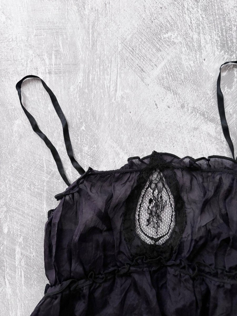 Amethyst Lace Cami - MIDNIGHT FAE