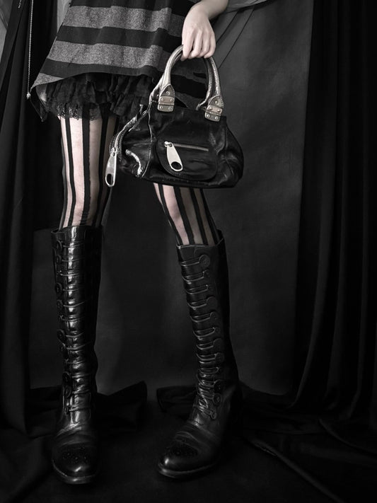 Anatomist Leather Purse - MIDNIGHT FAE