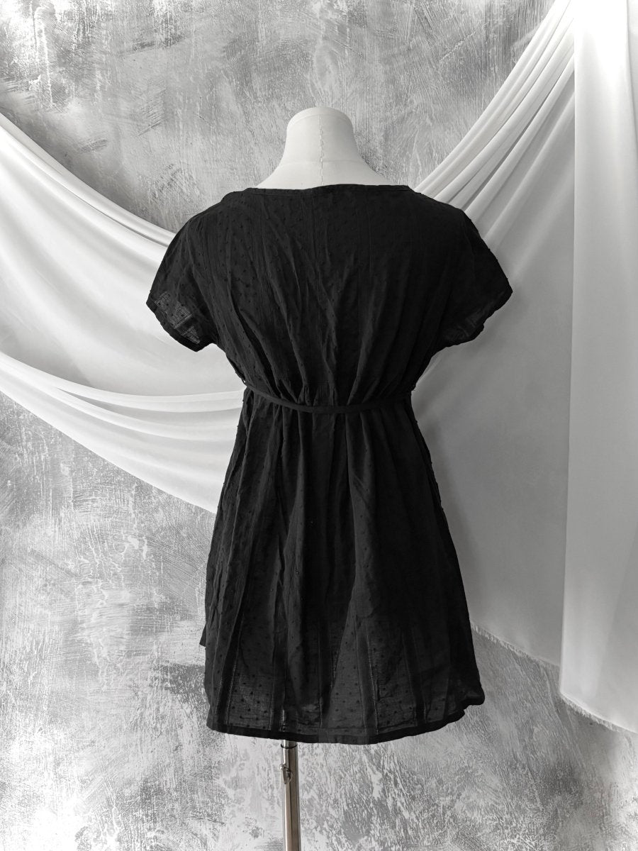 Anglaise Babydoll Tunic - MIDNIGHT FAE