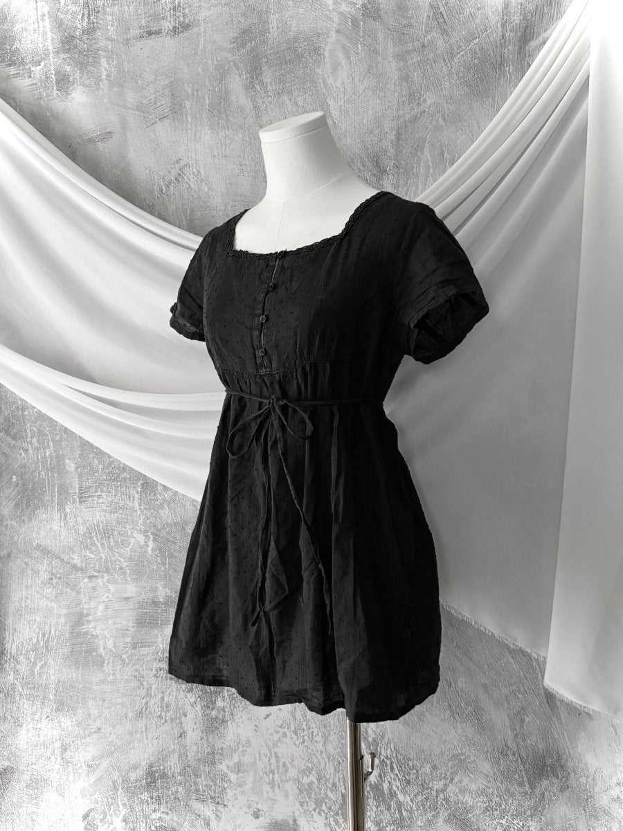 Anglaise Babydoll Tunic - MIDNIGHT FAE