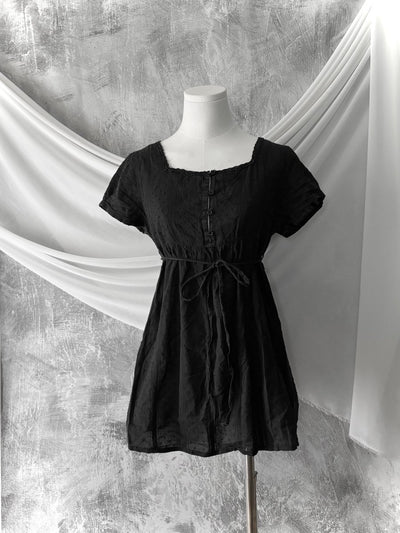 Anglaise Babydoll Tunic - MIDNIGHT FAE