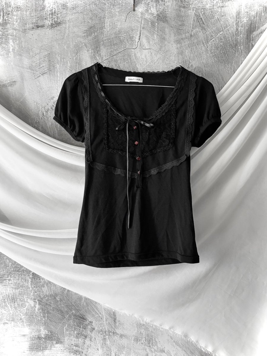 Anna Luna Top - MIDNIGHT FAE