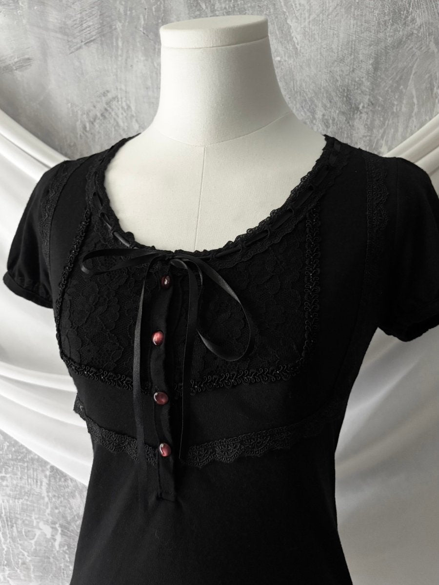 Anna Luna Top - MIDNIGHT FAE
