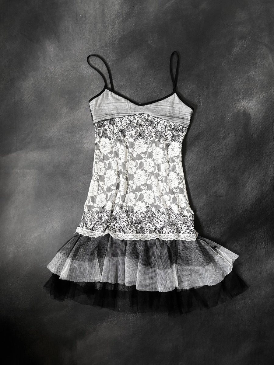 Apparition Lace Dress - MIDNIGHT FAE