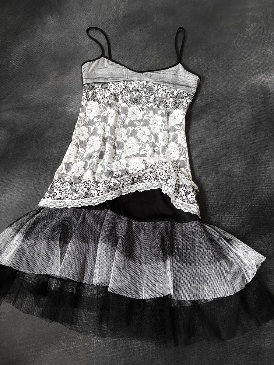 Apparition Lace Dress - MIDNIGHT FAE