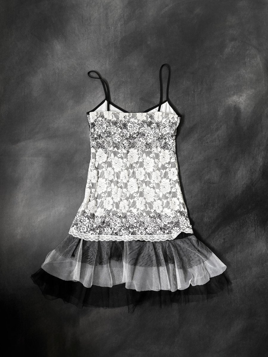 Apparition Lace Dress - MIDNIGHT FAE