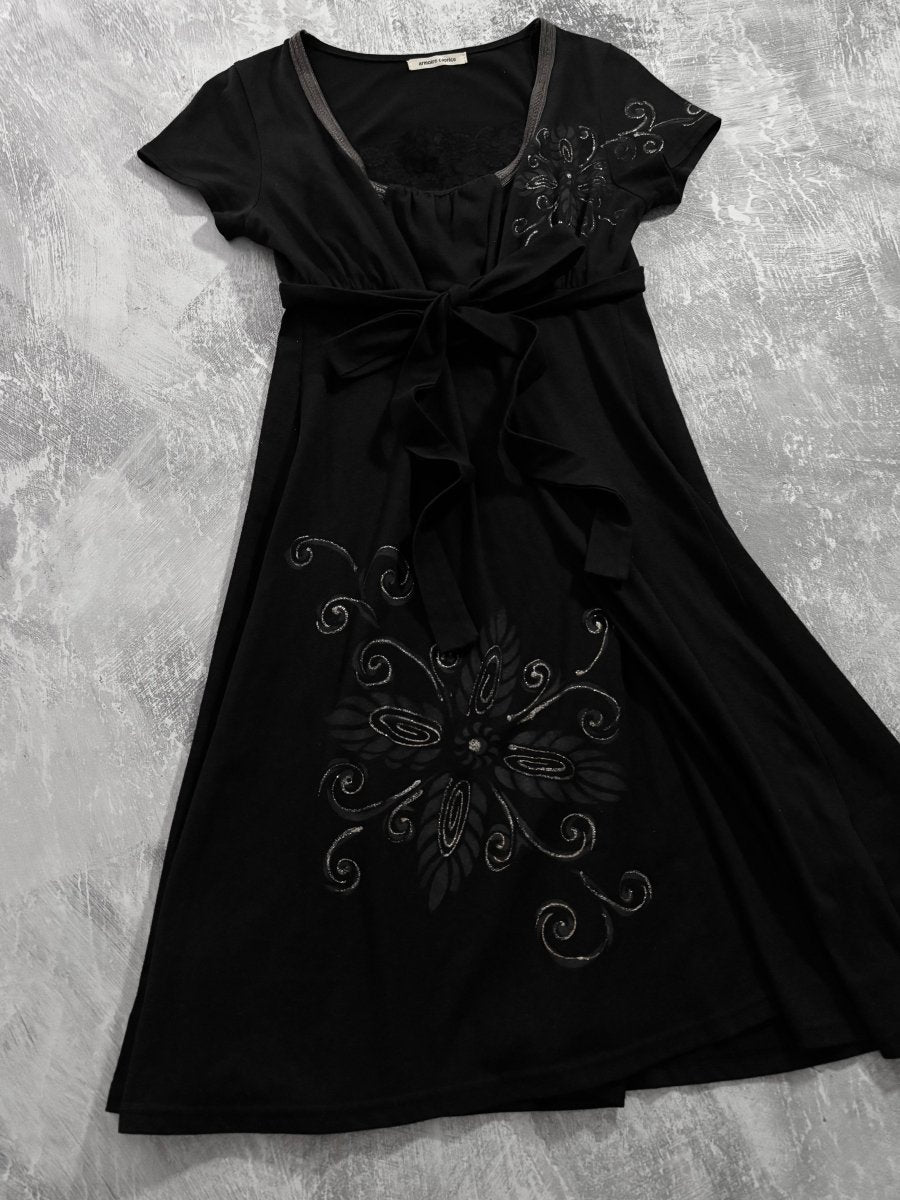 Armoire Babydoll Dress - MIDNIGHT FAE