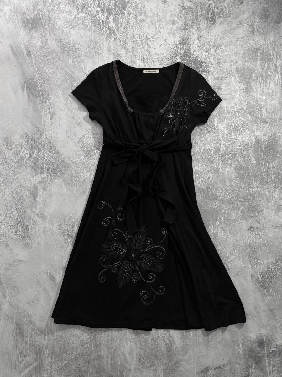 Armoire Babydoll Dress - MIDNIGHT FAE
