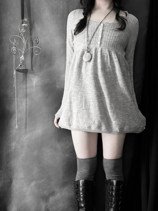 Ash Babydoll Knit - MIDNIGHT FAE