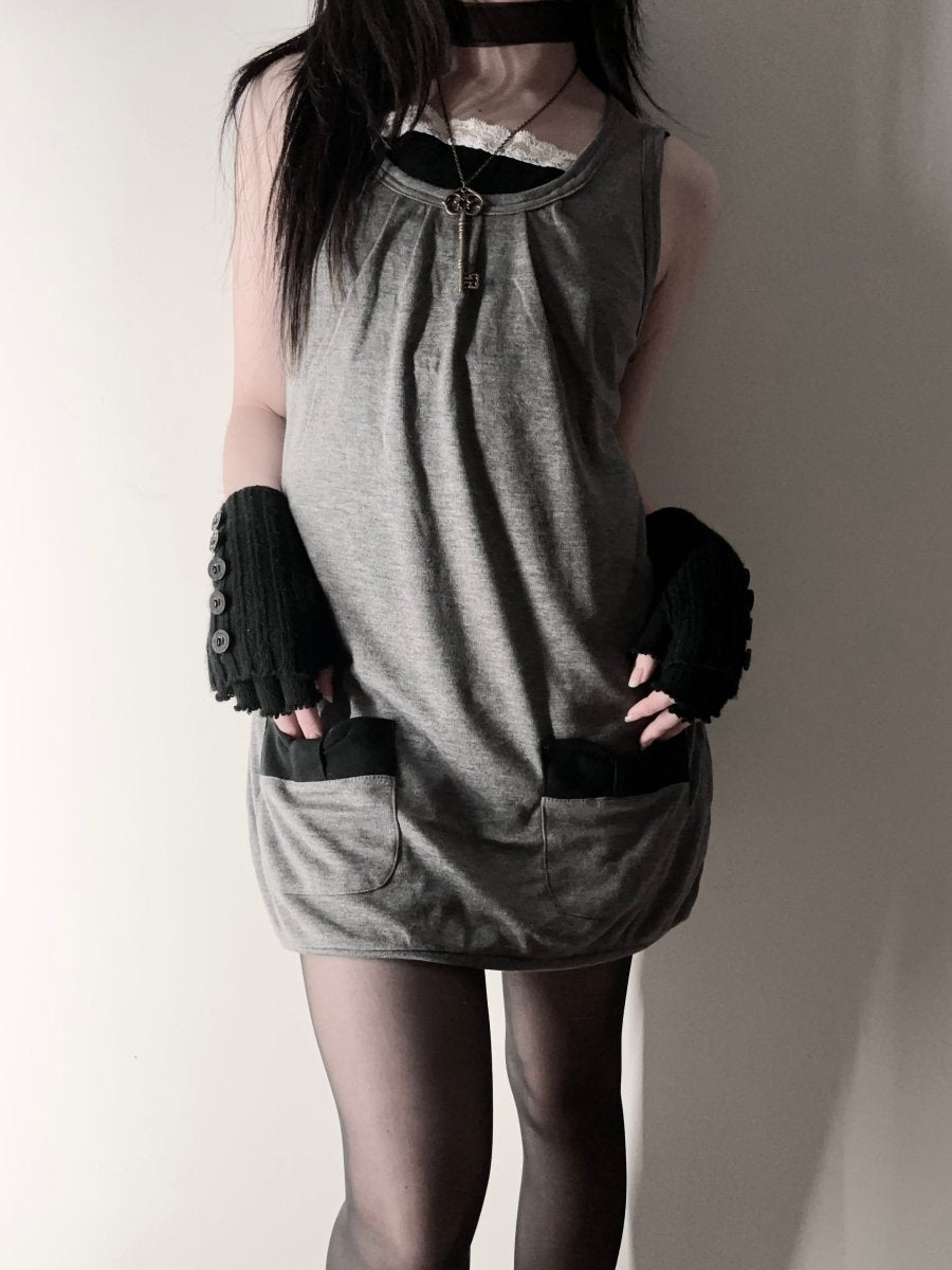 Ash Sleeveless Dress - MIDNIGHT FAE