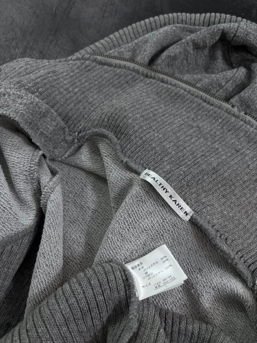 Ash Zip Up Hoodie Jacket - MIDNIGHT FAE