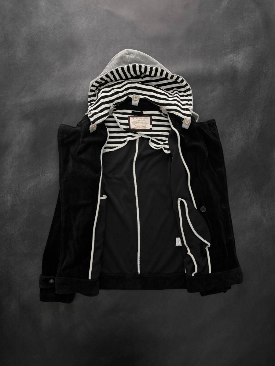 Atlas Button Jacket - MIDNIGHT FAE
