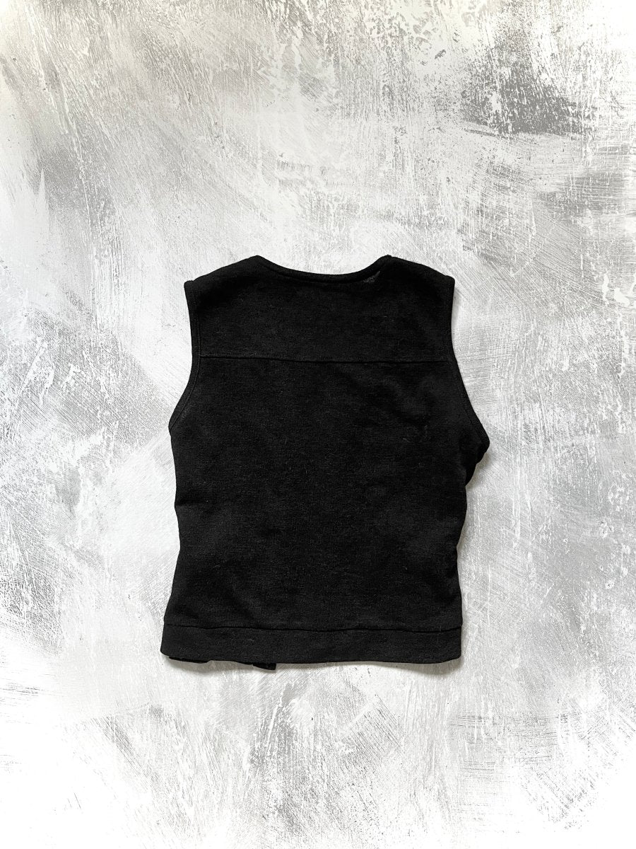 Attendant's Knit Vest - MIDNIGHT FAE