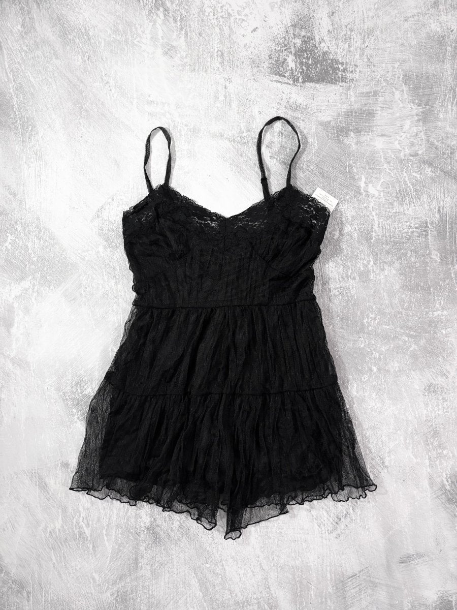 Bear's Cadeau Lace Cami - MIDNIGHT FAE