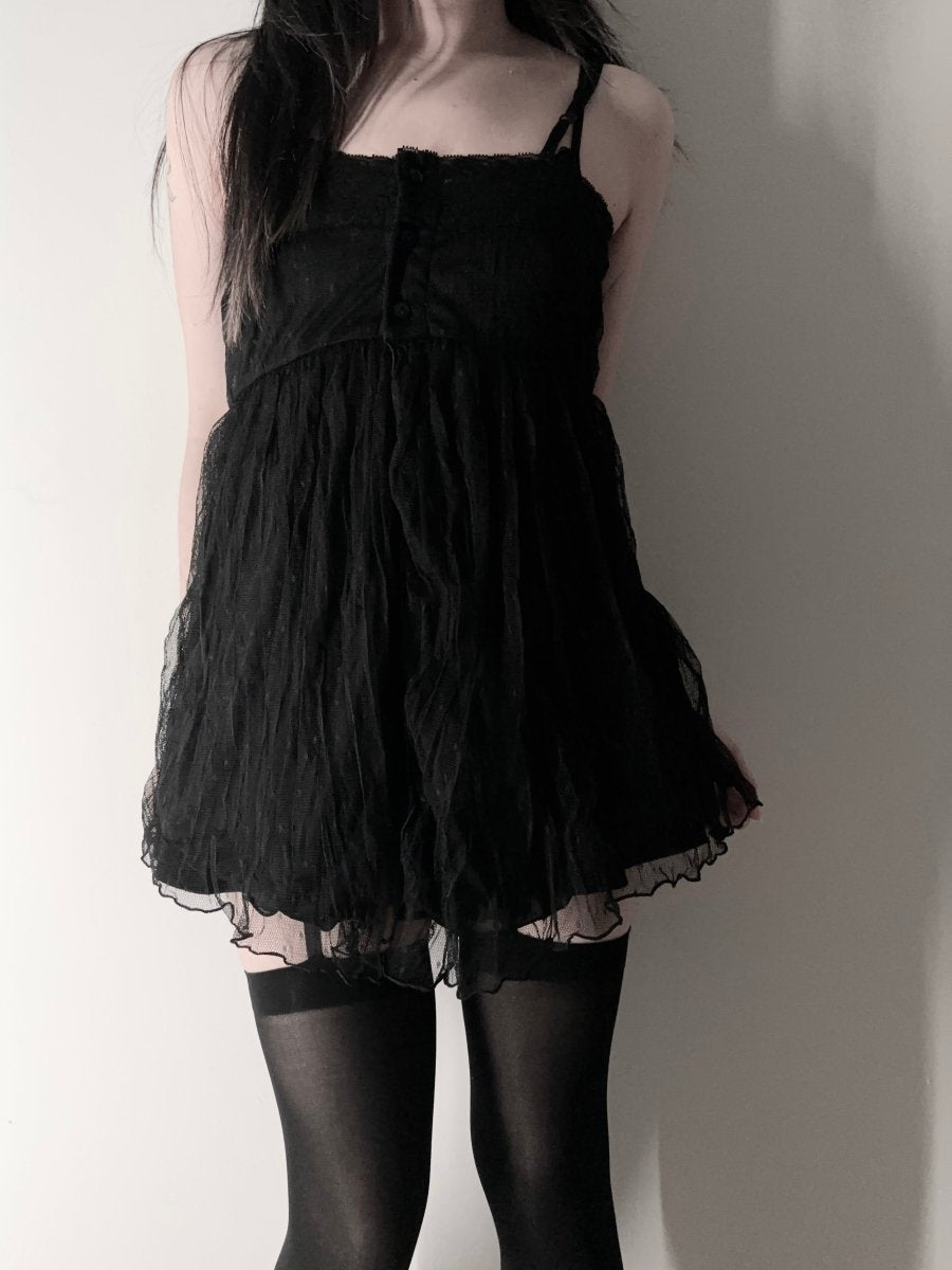 Bear's Cadeau Lace Cami - MIDNIGHT FAE
