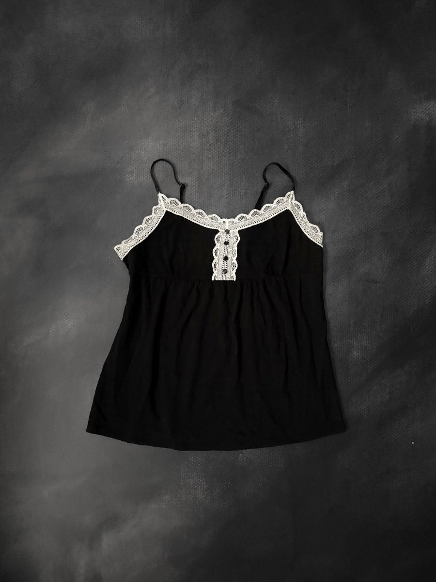Black Lace Cami - MIDNIGHT FAE