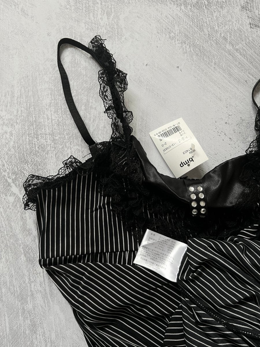 Black Pinstripe Cami (BNWT) - MIDNIGHT FAE