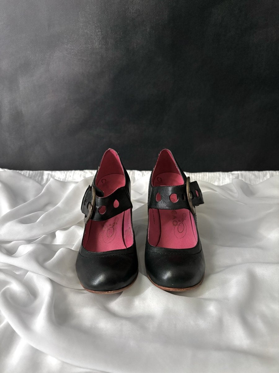 Blight Buckle Heels - MIDNIGHT FAE