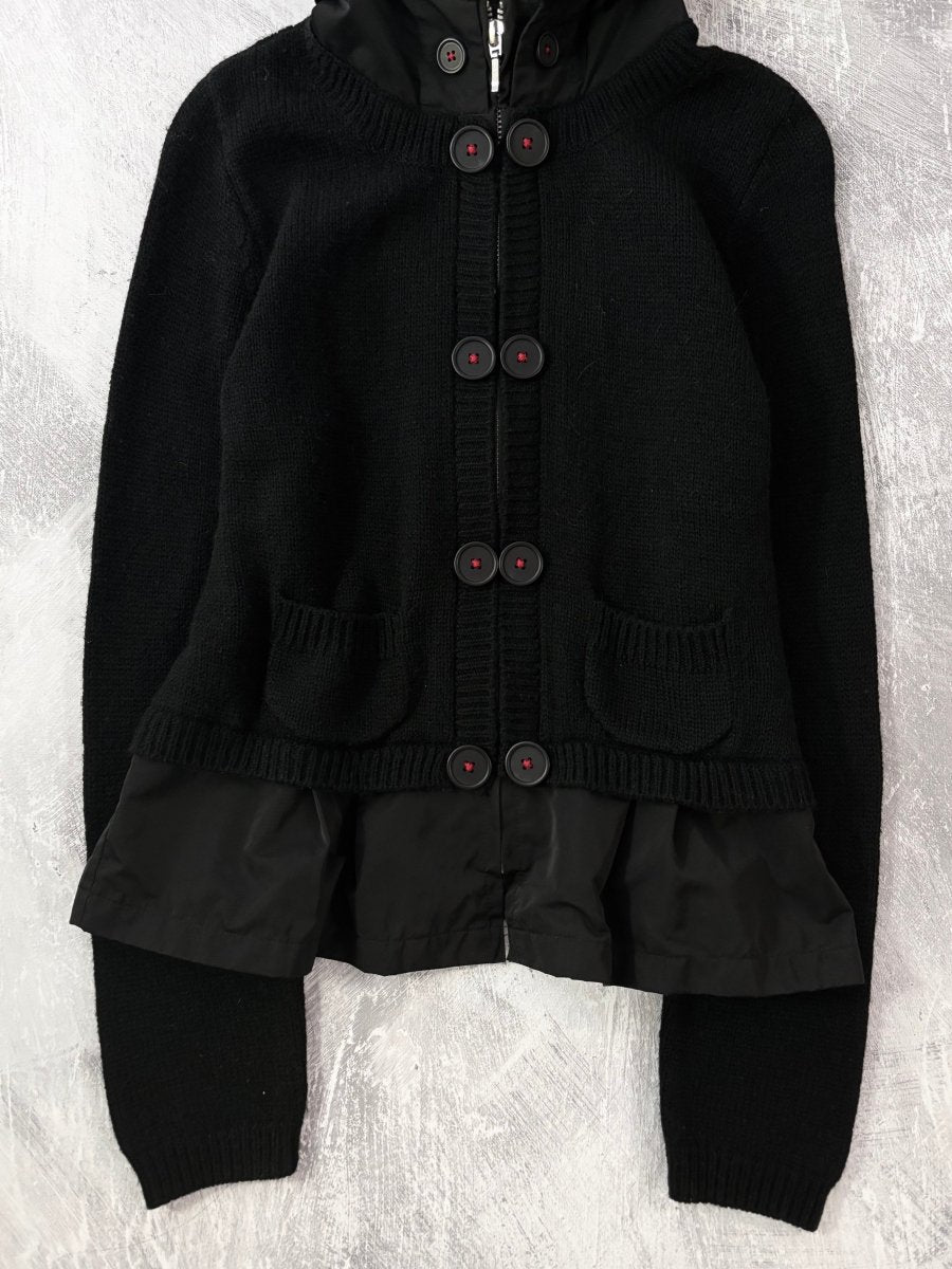 Bloodmoon Knit Jacket - MIDNIGHT FAE