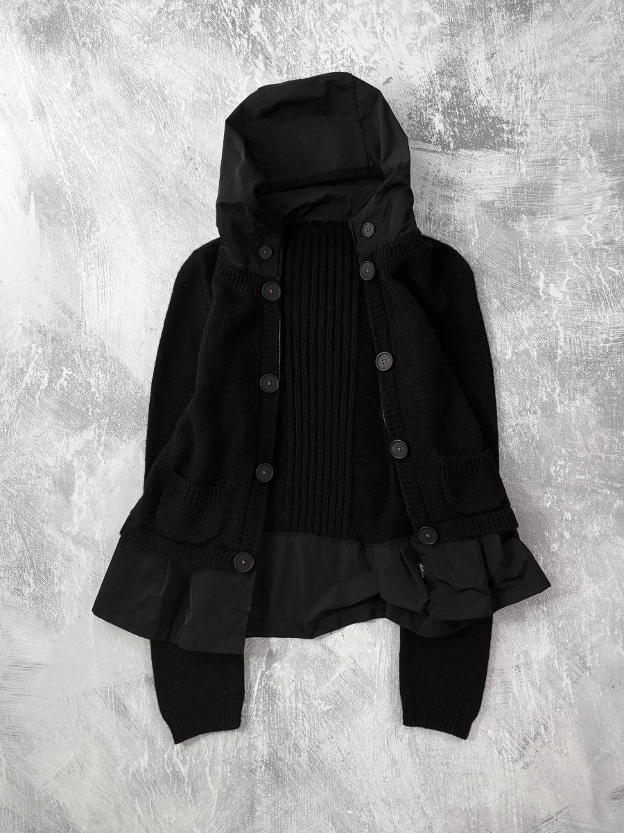 Bloodmoon Knit Jacket - MIDNIGHT FAE