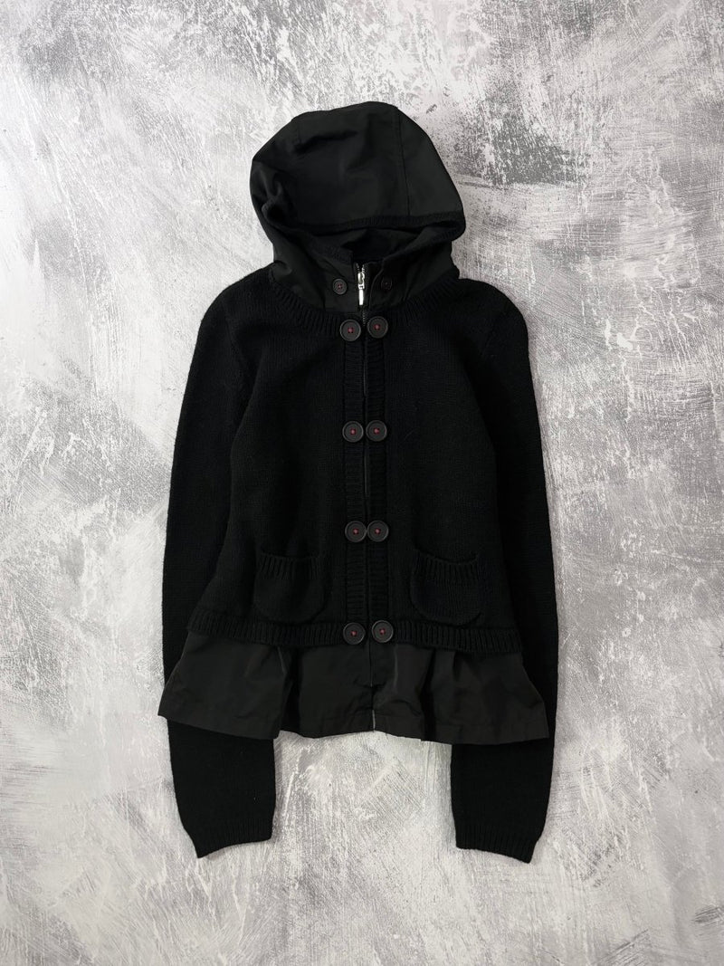 Bloodmoon Knit Jacket - MIDNIGHT FAE