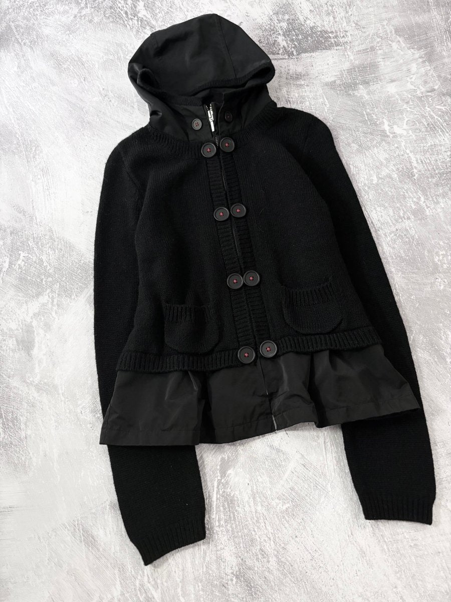 Bloodmoon Knit Jacket - MIDNIGHT FAE