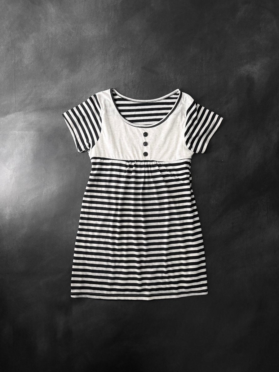 Blur Striped Top - MIDNIGHT FAE