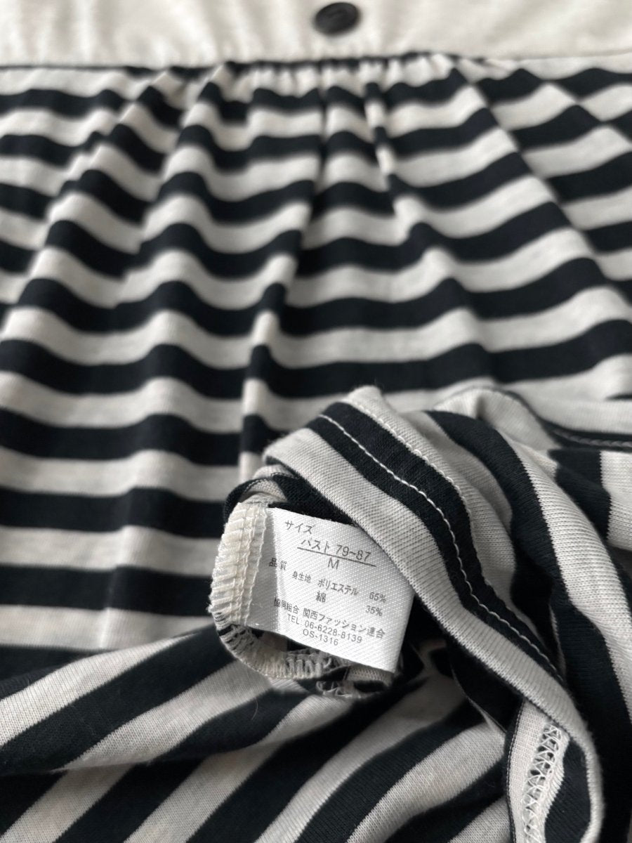 Blur Striped Top - MIDNIGHT FAE
