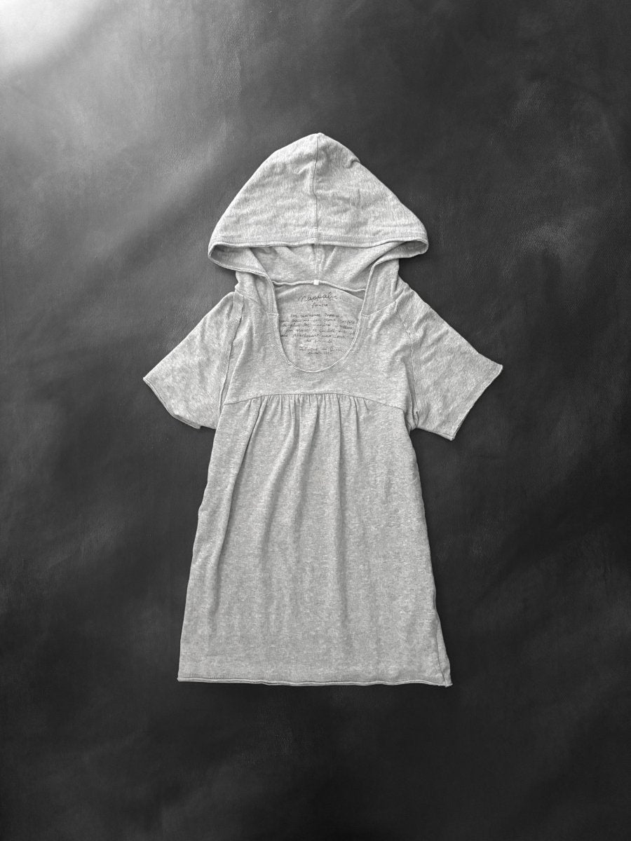 Bone Hooded Shirt - MIDNIGHT FAE