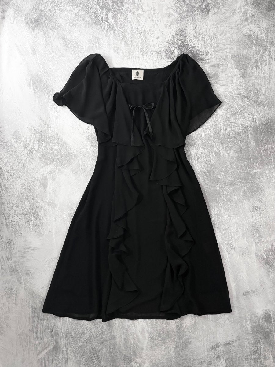 Bou Chiffon Dress - MIDNIGHT FAE