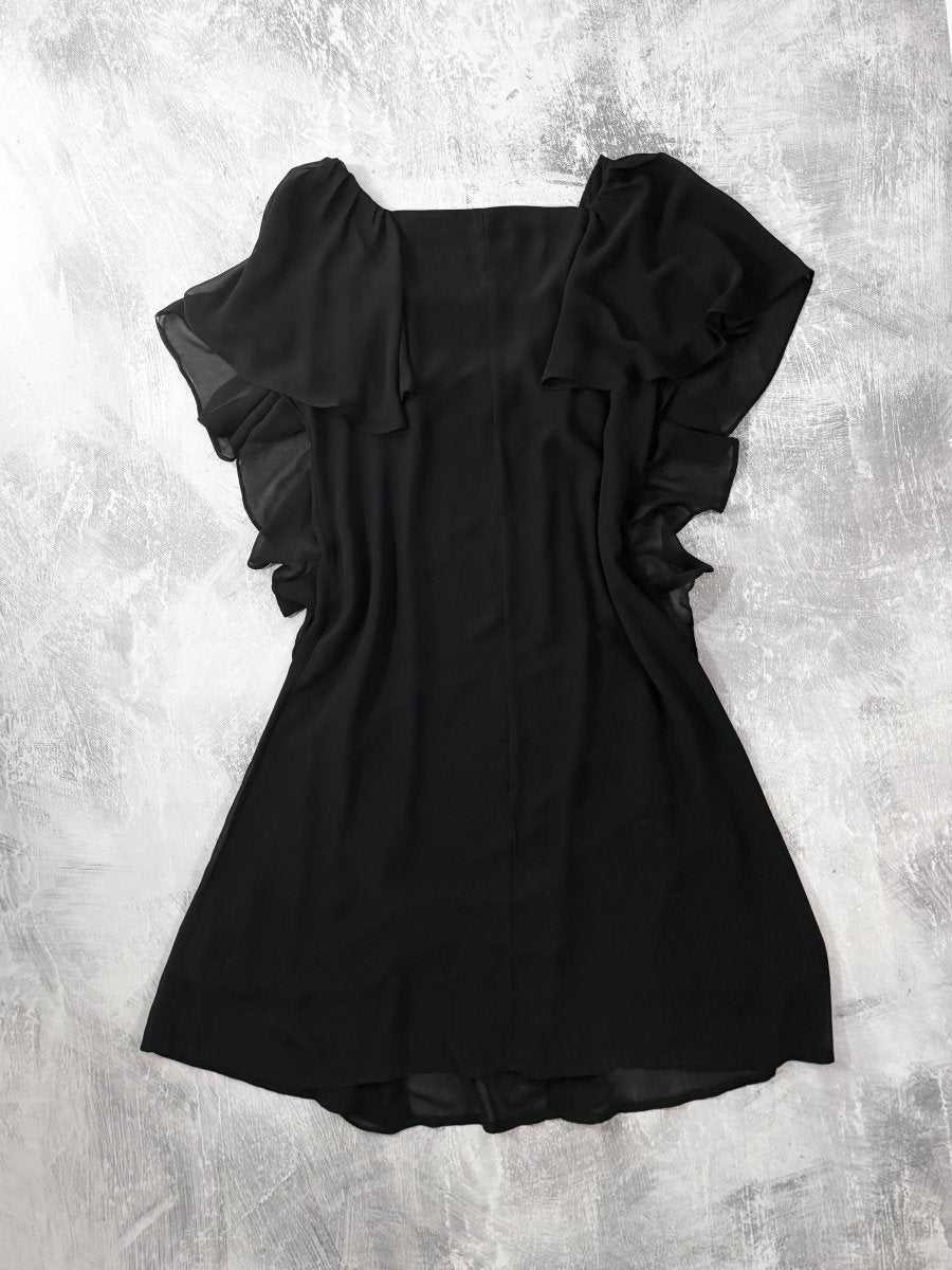 Bou Chiffon Dress - MIDNIGHT FAE