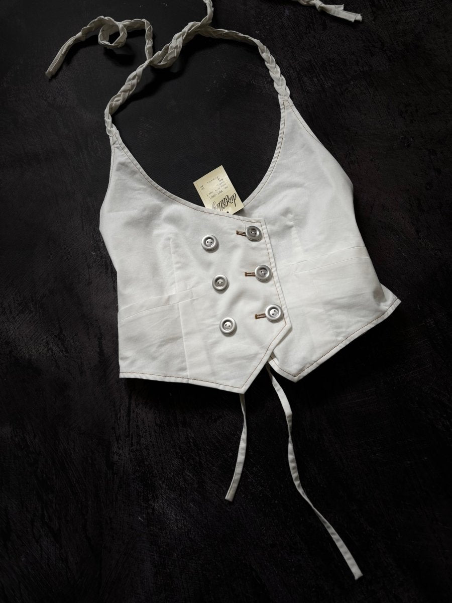 Braided Waistcoat (BNWT) - MIDNIGHT FAE
