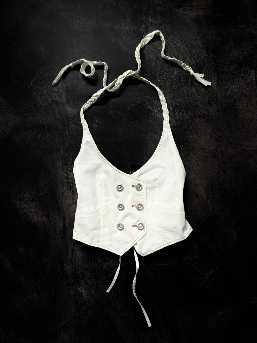 Braided Waistcoat (BNWT) - MIDNIGHT FAE