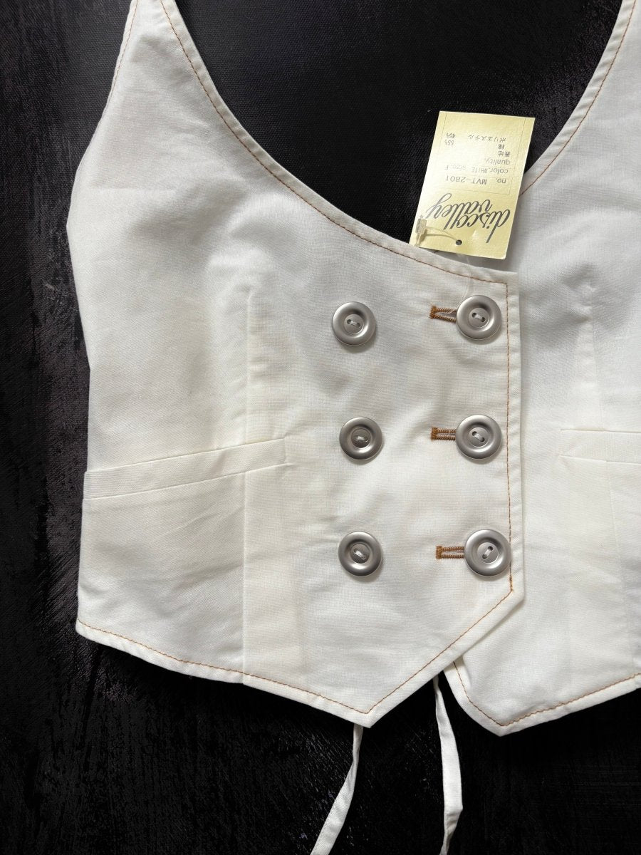 Braided Waistcoat (BNWT) - MIDNIGHT FAE